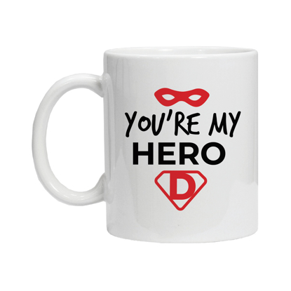 Picture of You are my Hero Dad Mug