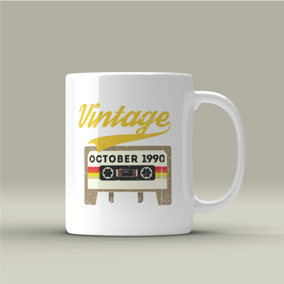 Picture of Vintage Month-Year Mug