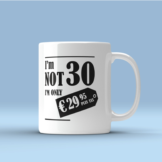 Picture of I Am Not Age Mug