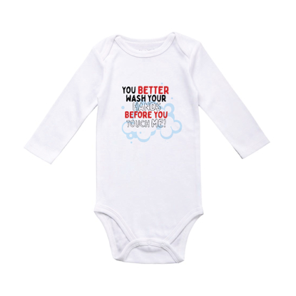Picture of Better Wash Your Hands Baby Bodysuit