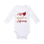 Picture of My Heart Belongs to Mommy Baby Bodysuit