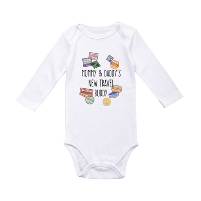 Picture of Mommy & Daddy's New Travel Buddy Baby Bodysuit