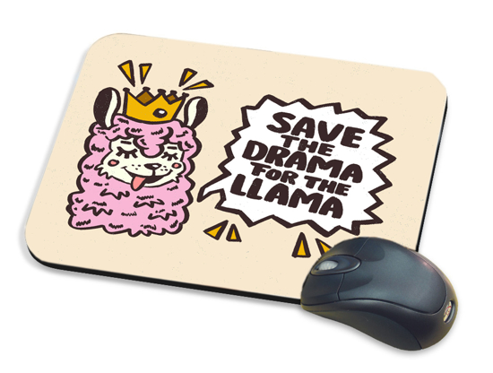 Picture of Save the Drama For The Llama Mousepad