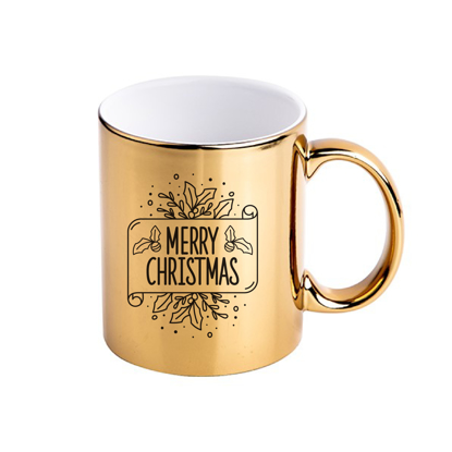 Picture of Merry Christmas Gold Mug