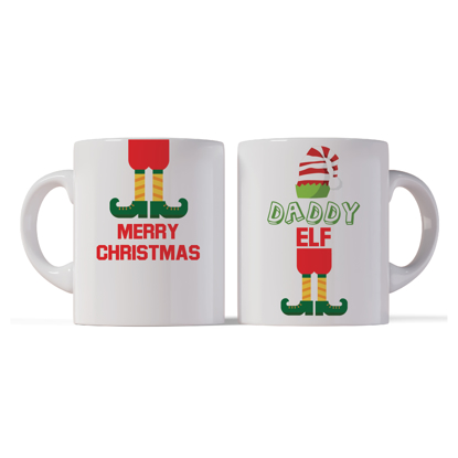 Picture of Merry Christmas Daddy Elf Mug