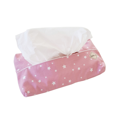 Picture of Pink with Stars Cotton Tissue Cover