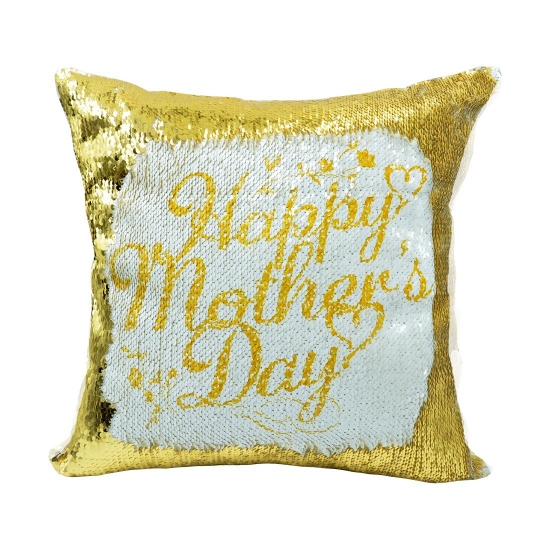Picture of Gold Sequin Square Pillow