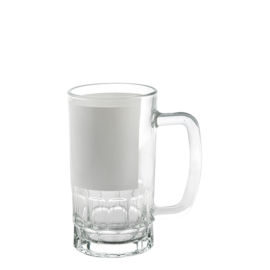 Picture of Clear with Patch Beer Glass