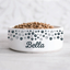 Picture of Black & White Paws Pet Bowl
