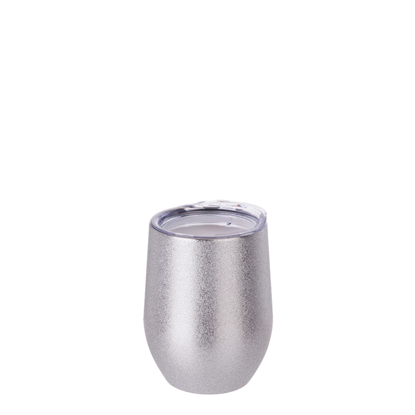 Picture of Silver Glitter Stemless Wine Cup