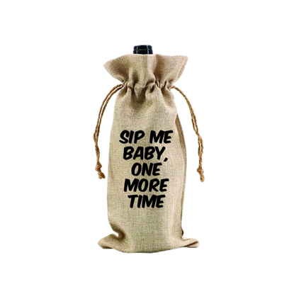 Picture of Sip Me Baby One More Time Wine Bag