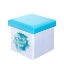 Picture of Blue Polyester Toy Box - Storage Stool