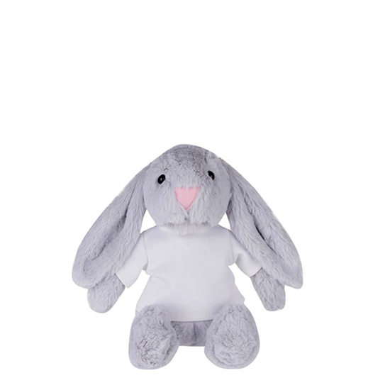 Picture of Grey Bunny Plush Toy with T-shirt