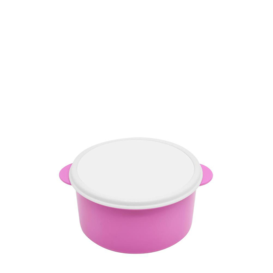 Picture of Pink Round Lunch Box