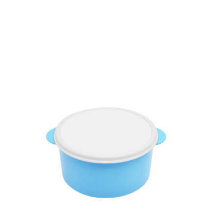 Picture of Blue Round Lunch Box