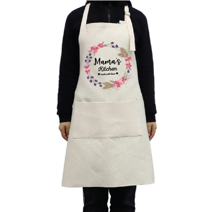 Picture of Mama's Kitchen Linen Apron
