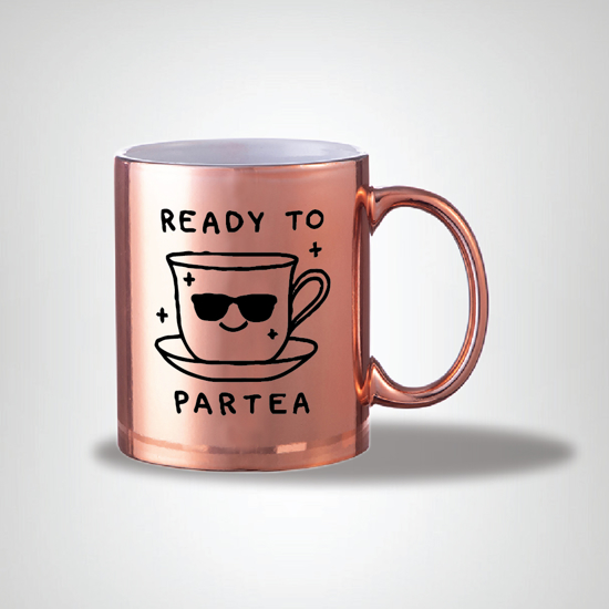 Picture of Ready to Partea Rose Gold Mug