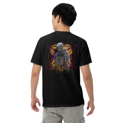 Picture of Skeleton Neon in Triangles T-shirt