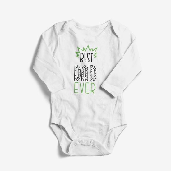 Picture of Best Dad Ever Baby Bodysuit