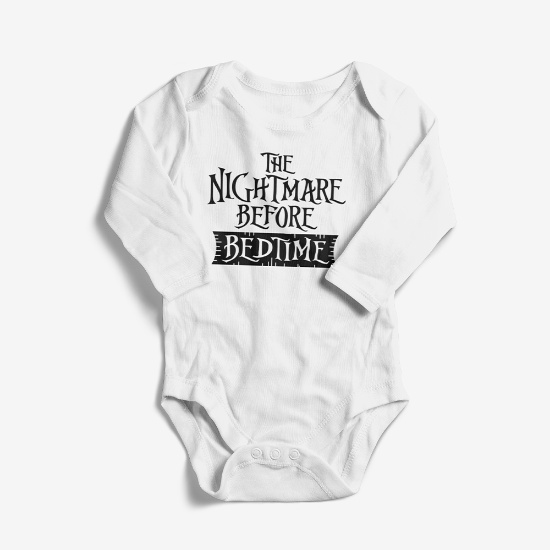 Picture of Nightmare Before Bedtime Baby Bodysuit