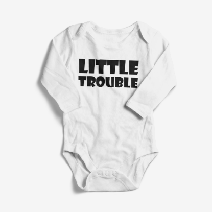 Picture of Little Trouble Baby Bodysuit