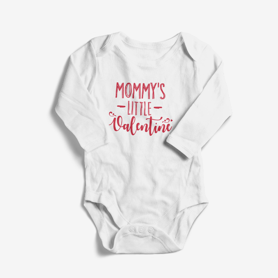 Picture of Mommy's Little Valentine Baby Bodysuit