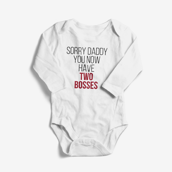 Picture of Two Bosses Daddy Baby Bodysuit