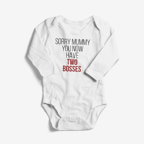 Picture of Two Bosses Mommy Baby Bodysuit