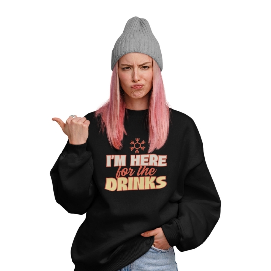 Picture of Here for the Drinks Sweatshirt