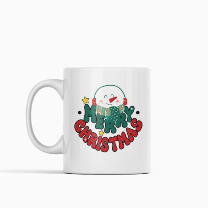 Picture of Merry Christmas Snowman Mug
