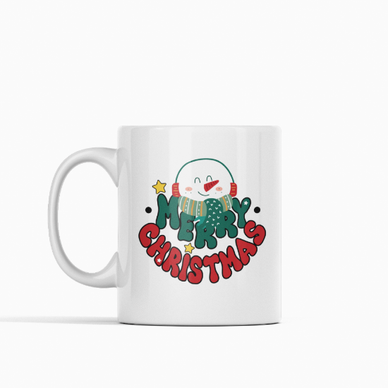 Picture of Merry Christmas Snowman Mug
