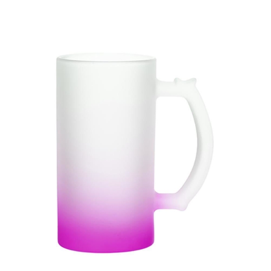 Picture of Purple Frosted Beer Glass