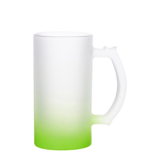 Picture of Green Frosted Beer Mug