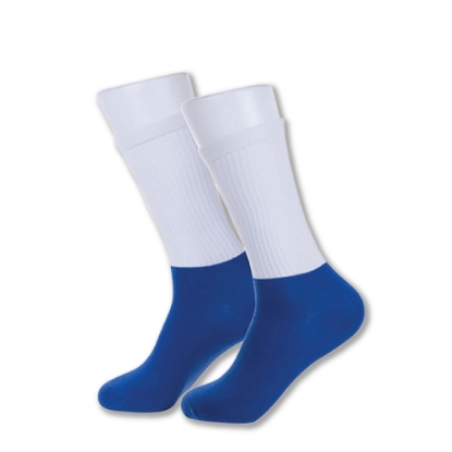 Picture of Long Socks with Blue Sole
