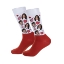 Picture of Hearts & Faces Red Socks