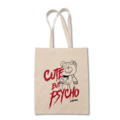 Picture of Cute But Psycho Tote Bag