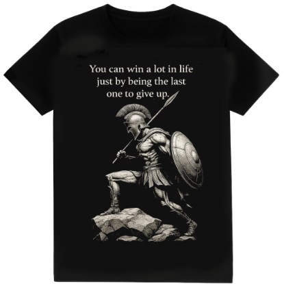 Picture of Last one to give up T-shirt