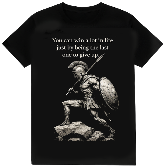 Picture of Last one to give up T-shirt