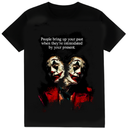 Picture of Intimidated by your present T-shirt